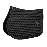 Tapis de Selle Glitter Band Jumping Kentucky Noir