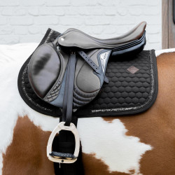 Tapis de Selle Glitter Band Jumping Kentucky Noir