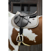 Tapis de Selle Glitter Band Jumping Kentucky Beige