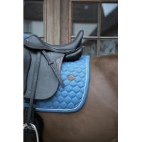 Zadeldekje Kentucky Melange Dressuur Marine Marineblauw Zadeldekje Kentucky Melange Dressuur Marine Marineblauw