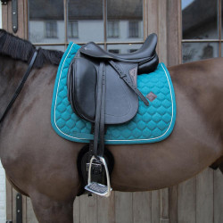 Tapis de Selle Kentucky Melange Dressage Vert foncé