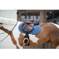 Tapis de Selle Kentucky Melange Jumping Marine Bleu marine Tapis de Selle Kentucky Melange Jumping Marine Bleu marine