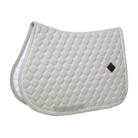 Zadelpad Kentucky Melange Jumping Marine Marineblauw Zadelpad Kentucky Melange Jumping Marine Marineblauw