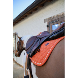 Tapis de Selle Kentucky Melange Jumping Orange