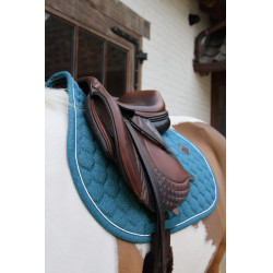 Tapis de Selle Kentucky Melange Jumping Vert foncé