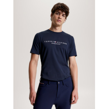 Tommy Hilfiger Equestrian Williamsburg grafisch T-shirt met korte mouwen voor heren Tommy Hilfiger Equestrian Williamsburg grafisch T-shirt met korte mouwen voor heren