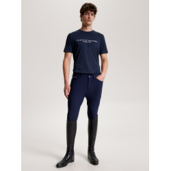 T-shirt Graphique Tommy Hilfiger Equestrian Williamsburg manches courtes homme Desert sky Bleu T-shirt Graphique Tommy Hilfiger Equestrian Williamsburg manches courtes homme Desert sky Bleu