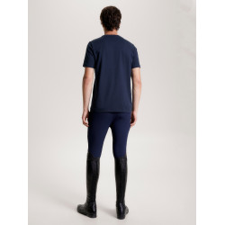 T-shirt Graphique Tommy Hilfiger Equestrian Williamsburg manches courtes homme Desert sky Bleu T-shirt Graphique Tommy Hilfiger Equestrian Williamsburg manches courtes homme Desert sky Bleu