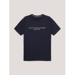 T-shirt Graphique Tommy Hilfiger Equestrian Williamsburg manches courtes homme Desert sky Bleu T-shirt Graphique Tommy Hilfiger Equestrian Williamsburg manches courtes homme Desert sky Bleu