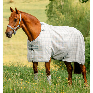 Couverture anti-mouches Horseware Newmarket Charbon de bois witney Gris