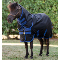 Couverture Horseware Amigo Ripstop 900D Plus Petite Turnout 0g Noir / bleu classique