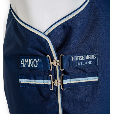 Couverture Horseware Amigo Ripstop 900D Plus Poney Turnout 100g Marine witney Bleu marine Couverture Horseware Amigo Ripstop 900D Plus Poney Turnout 100g Marine witney Bleu marine