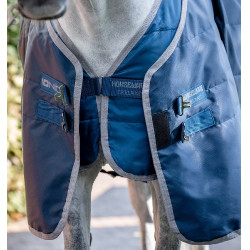 Couverture d'écurie Horseware Ionic Therapy 50g Bleu imperial / argent / marine Couverture d'écurie Horseware Ionic Therapy 50g Bleu imperial / argent / marine