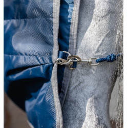 Couverture d'écurie Horseware Ionic Therapy 50g Bleu imperial / argent / marine Couverture d'écurie Horseware Ionic Therapy 50g Bleu imperial / argent / marine