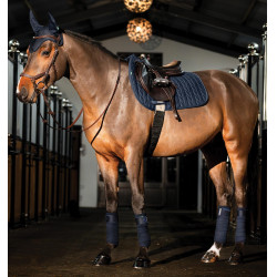 Bonnet anti-mouches Horseware Amigo Earnet Marine Bleu marine