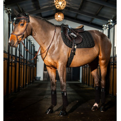 Bonnet anti-mouches Horseware Amigo Earnet Noir