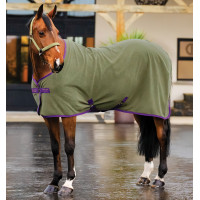 Couverture Horseware Amigo Fleece Cooler Bramble / winterberry / taupe