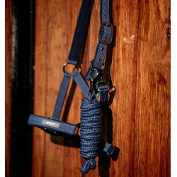 Halster en lijn Amigo Horseware Marine Marineblauw