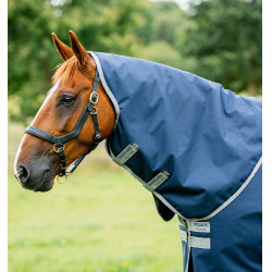 Halsabdeckung Horseware Reißfest Amigo® 900D Leicht 0g Marine / titaangrijs Marineblauw