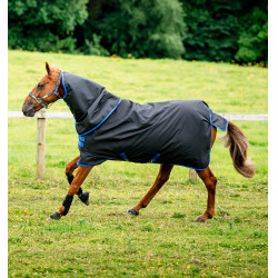 Amigo Ripstop Horseware 900D Plus Turnout 200g deken Zwart / klassiek blauw
