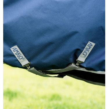 Amigo Ripstop Horseware 900D Plus Turnout 200g deken Marine / titaangrijs Marineblauw Amigo Ripstop Horseware 900D Plus Turnout 200g deken Marine / titaangrijs Marineblauw