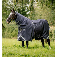 Couverture Horseware Rambo Optimo Plus Turnout 0g 1000D Marine / bordeaux Bleu Couverture Horseware Rambo Optimo Plus Turnout 0g 1000D Marine / bordeaux Bleu