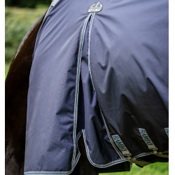 Couverture Horseware Rambo Optimo Plus Turnout 0g 1000D Marine / orage / gris argent Bleu marine Couverture Horseware Rambo Optimo Plus Turnout 0g 1000D Marine / orage / gris argent Bleu marine