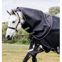 Couvre-cou Horseware 150g pour couverture Rambo Supreme 1680D Marine / bordeaux / dusty Bleu marine