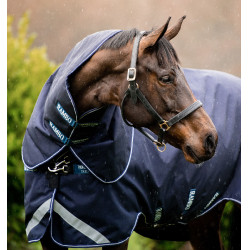 Halsstuk Horseware 100g voor deken Rambo Duo Force Marine / marine / wit Marineblauw Halsstuk Horseware 100g voor deken Rambo Duo Force Marine / marine / wit Marineblauw