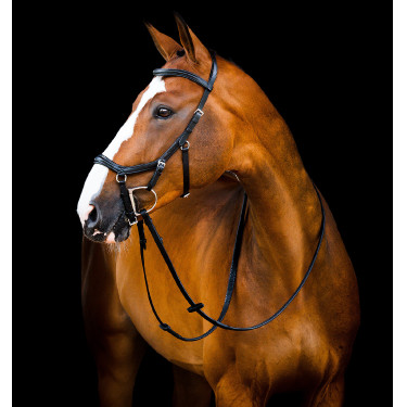 Bridon Horseware Micklem 2 Deluxe Competition rubberen teugels Bridon Horseware Micklem 2 Deluxe Competition rubberen teugels