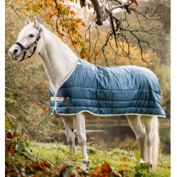 Liner Horseware 400g Eco Sarcelle eco print / grijs Blauw