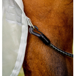 Vliegendeken Horseware Amigo AmECO Combi 0g Blauwgroen / grijs Vliegendeken Horseware Amigo AmECO Combi 0g Blauwgroen / grijs