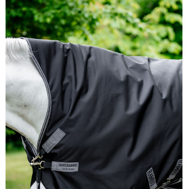Horseware Outdoor deken Rambo Wug 200g Zwart / storm / zilvergrijs