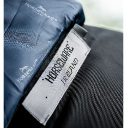 Couverture Horseware Rambo Supreme 1680D Turnout 0g Noir / orage / gris argent Couverture Horseware Rambo Supreme 1680D Turnout 0g Noir / orage / gris argent