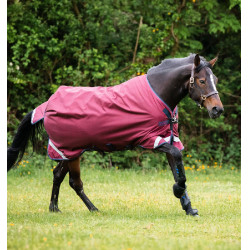 Horseware Rambo Original 0g deken met Leg Arches Bordeaux Horseware Rambo Original 0g deken met Leg Arches Bordeaux