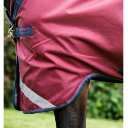 Horseware Rambo Original 0g deken met Leg Arches Bordeaux Horseware Rambo Original 0g deken met Leg Arches Bordeaux