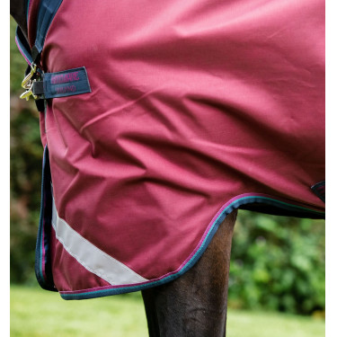 Horseware Rambo Original 0g deken met Leg Arches Bordeaux Horseware Rambo Original 0g deken met Leg Arches Bordeaux
