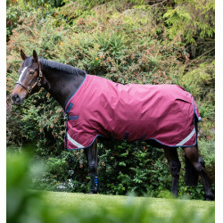 Horseware Rambo Original 0g deken met Leg Arches Bordeaux Horseware Rambo Original 0g deken met Leg Arches Bordeaux