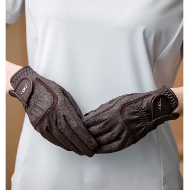 Gants Horseware AA Platinium Marron