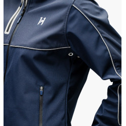 Softshelljas Horseware Tempo Marine Marineblauw Softshelljas Horseware Tempo Marine Marineblauw