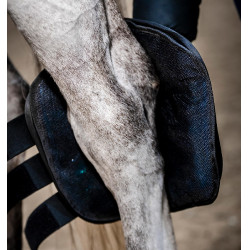 Horseware Ice Gel beenbeschermer Zwart / zwart Horseware Ice Gel beenbeschermer Zwart / zwart