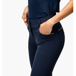 Horseware Newmarket broek middelhoge taille kniegreep Marine / marine Blauw