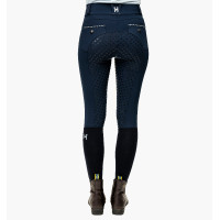 Pantalon Horseware Newmarket taille mi haute full seat Marine / marine Bleu
