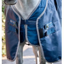 Liner Horseware Ionic Therapy 50g Bleu imperial / argent /Marine Blauw Liner Horseware Ionic Therapy 50g Bleu imperial / argent /Marine Blauw