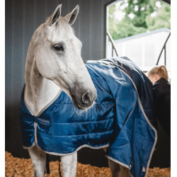 Liner Horseware Ionic Therapy 50g Bleu imperial / argent /Marine Blauw Liner Horseware Ionic Therapy 50g Bleu imperial / argent /Marine Blauw