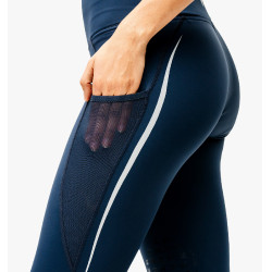 Legging d'équitation Horseware Formfit grip genoux Marine Bleu marine