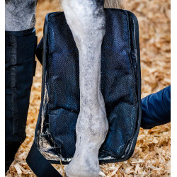 Guêtres d'écurie Horseware Ice Gel Noir / noir