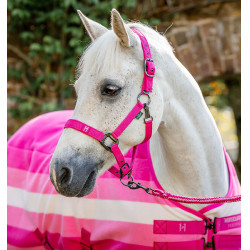 Couverture polaire Horseware Newmarket Poney Fleece Cooler Rose witney