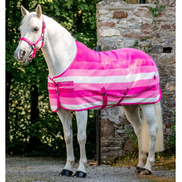 Couverture polaire Horseware Newmarket Poney Fleece Cooler Rose witney