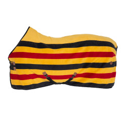 Couverture polaire Horseware Newmarket Fleece Cooler Or blanc Couverture polaire Horseware Newmarket Fleece Cooler Or blanc